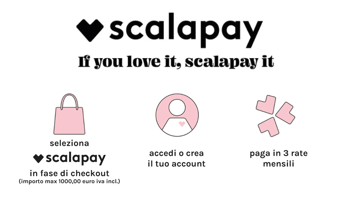 Scalapay if you love it scalapay it